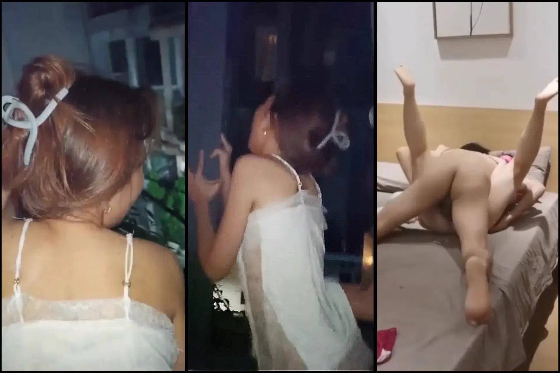 Doggy múi mít non tơ public bên cửa sổ rồi rủ luôn thằng bạn đến some cùng địt vênh cả bím