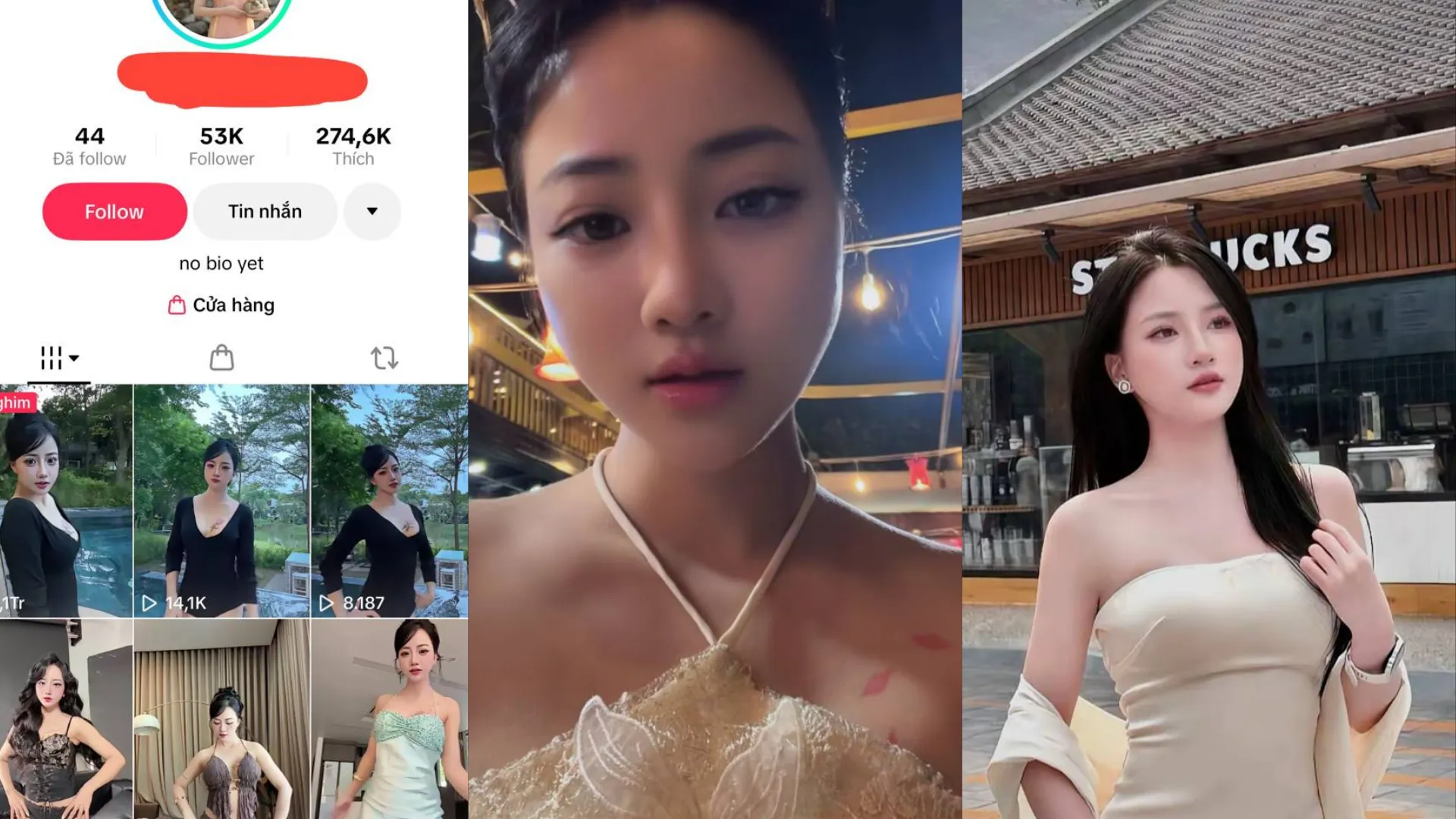 [Vuýp] Em gái tiktoker Kim Lý Hoàng Thi - Katun68 vú tròn và hồng không góc chết, lồn vị gì thì chưa biết, nhưng chắc chắn là ngon mặt lại xinh