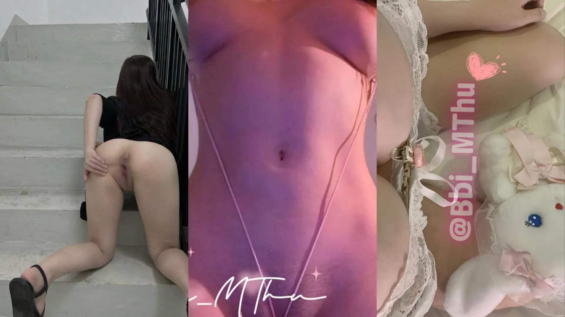 [ CHỌN LỌC ] Lại là BBI_MTHU đây, update thêm vô số video mới của em ấy, ai yếu sinh lý đừng xem